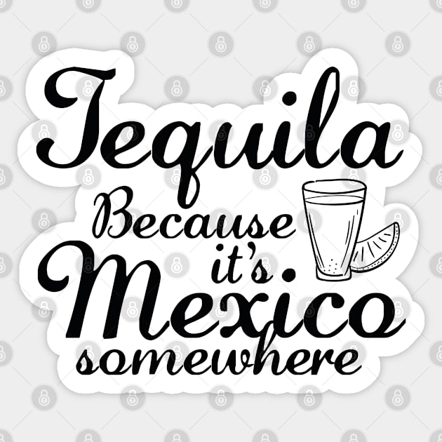 Tequila Sticker by VectorPlanet